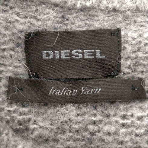 ディーゼル DIESEL アルパカ混ローゲージデザインニット メンズ JPN:M