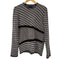 エンポリオアルマーニ EMPORIO ARMANI ボーダー柄デザインニット メンズ JPN:44