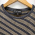 エンポリオアルマーニ EMPORIO ARMANI ボーダー柄デザインニット メンズ JPN:44