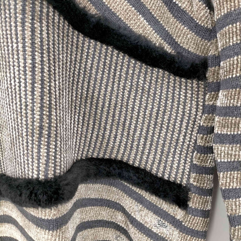 エンポリオアルマーニ EMPORIO ARMANI ボーダー柄デザインニット メンズ JPN:44