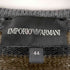 エンポリオアルマーニ EMPORIO ARMANI ボーダー柄デザインニット メンズ JPN:44