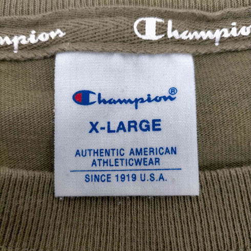 チャンピオン Champion S/S ポケットクルーネックTシャツ メンズ JPN:XL