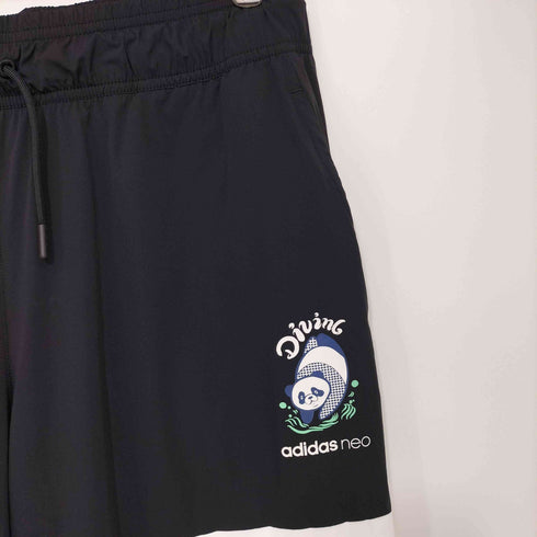アディダス adidas 20SS neo 3-stripes DIVING shorts ショートパンツ メンズ XL