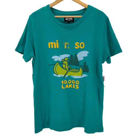 ビームス BEAMS S/S フロントデザインTシャツ メンズ JPN:L
