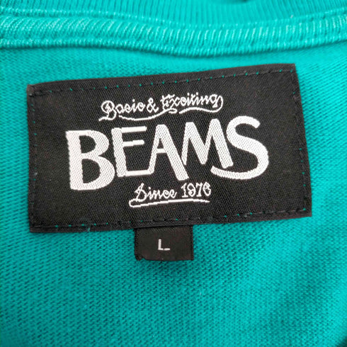 ビームス BEAMS S/S フロントデザインTシャツ メンズ JPN:L