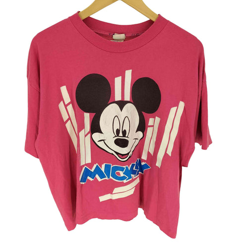 90S USA製 キャラクタープリント シングルステッチ コピーライト S/S Tシャツ レディース