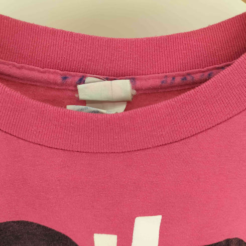 90S USA製 キャラクタープリント シングルステッチ コピーライト S/S Tシャツ レディース