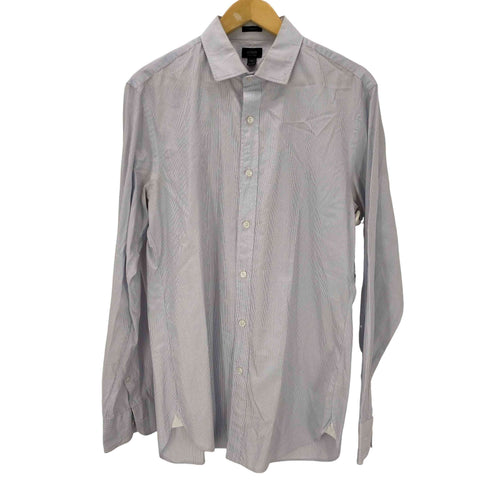 ジェイクルー J.CREW L/S ウィングカラーストライプシャツ メンズ JPN:M
