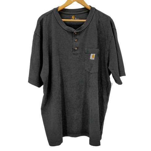 カーハート Carhartt S/S ヘンリーネックポケットTシャツ メンズ JPN:XL