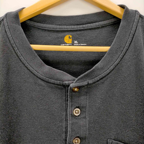 カーハート Carhartt S/S ヘンリーネックポケットTシャツ メンズ JPN:XL