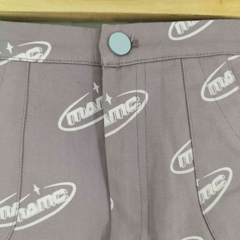 エムエーエムシー MAMC 総柄ファーデザインミニスカート レディース