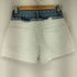 ザラ ZARA SHORT CUT DENIM BLUE レディース 32