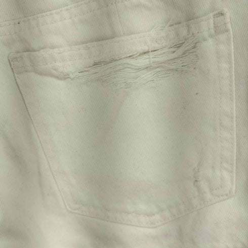 ザラ ZARA SHORT CUT DENIM BLUE レディース 32