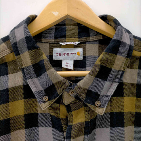 カーハート Carhartt S/S RELAXED FIT チェック柄BDシャツ メンズ JPN:XXL