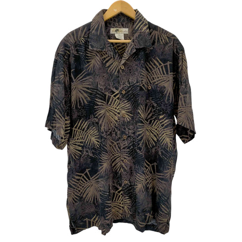 S/S レーヨン混 総柄開襟シャツ メンズ JPN:XXL