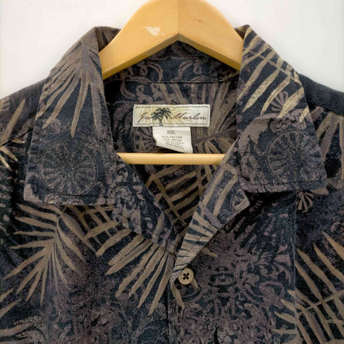 S/S レーヨン混 総柄開襟シャツ メンズ JPN:XXL