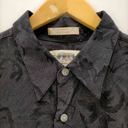 カンピアモダ CAMPIA MODA S/S レーヨン総柄シャツ メンズ JPN:XL