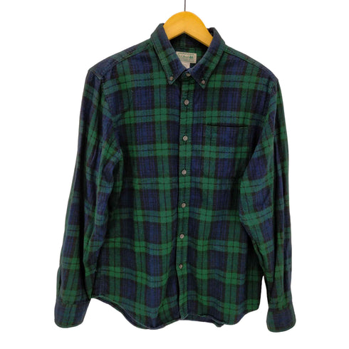 エルエルビーン L.L.Bean L/S ブラックウォッチチェック柄BDシャツ メンズ JPN:L