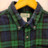 エルエルビーン L.L.Bean L/S ブラックウォッチチェック柄BDシャツ メンズ JPN:L