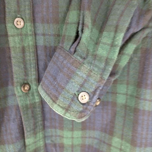 エルエルビーン L.L.Bean L/S ブラックウォッチチェック柄BDシャツ メンズ JPN:L
