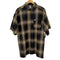 キャルトップ CALTOP USA製 S/S オンブレチェックシャツ メンズ JPN:L