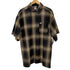 キャルトップ CALTOP USA製 S/S オンブレチェックシャツ メンズ JPN:L