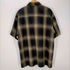 キャルトップ CALTOP USA製 S/S オンブレチェックシャツ メンズ JPN:L