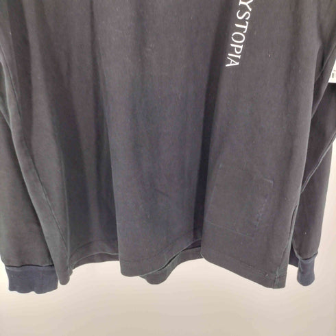 ミューズ MUZE DYSTOPIA バックプリント L/S Tシャツ メンズ JPN:1