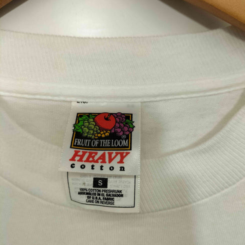 フルーツオブザルーム FRUIT OF THE LOOM ©1998 シングルステッチ キャラクタープリント コットンクルーネックTシャツ メンズ