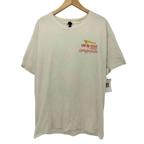 ヘインズ Hanes 両面プリント クルーネックTシャツ メンズ import:L