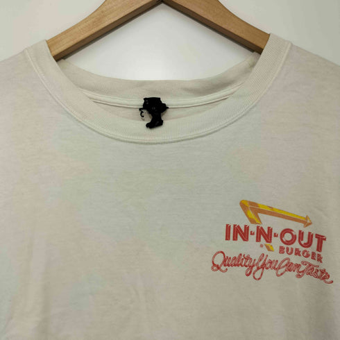 ヘインズ Hanes 両面プリント クルーネックTシャツ メンズ import:L