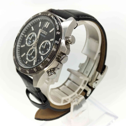 セイコー SEIKO クロノグラフ 腕時計 ステンレススチール メンズ