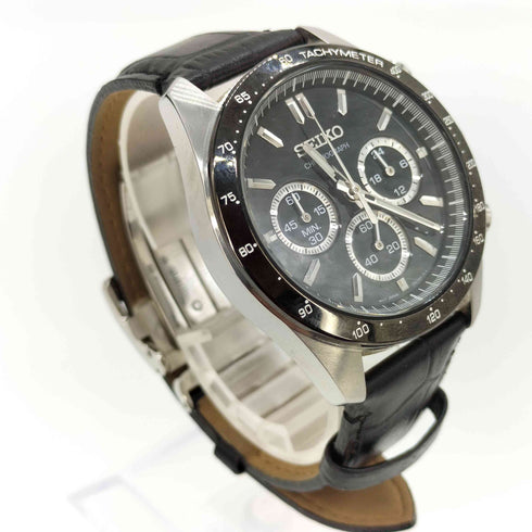 セイコー SEIKO クロノグラフ 腕時計 ステンレススチール メンズ