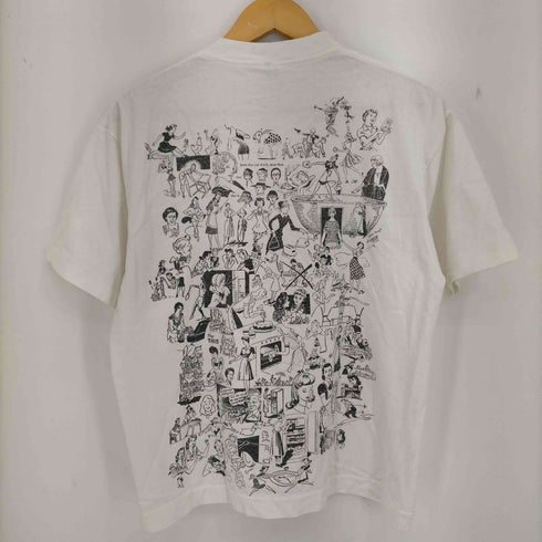 アンビル Anvil 90s USA製 両面プリント クルーネックTシャツ メンズ import:L