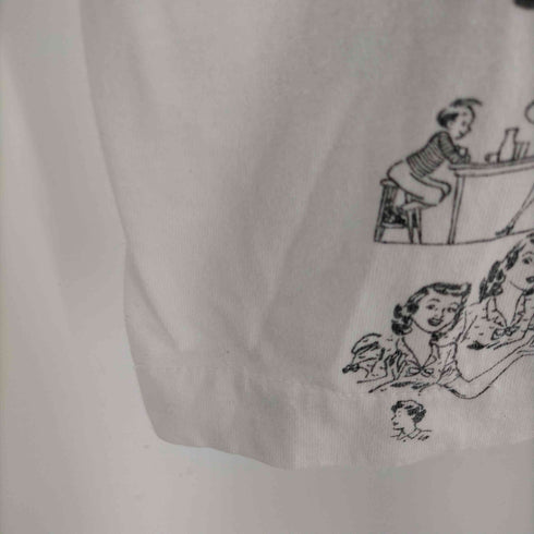 アンビル Anvil 90s USA製 両面プリント クルーネックTシャツ メンズ import:L