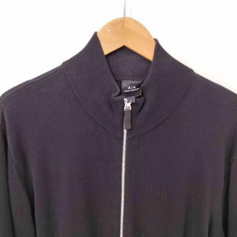 アルマーニエクスチェンジ ARMANI EXCHANGE ドライバーズニット ジップニット メンズ L
