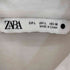ザラ ZARA 刺繍 レギュラーカラーシャツ レディース import:L