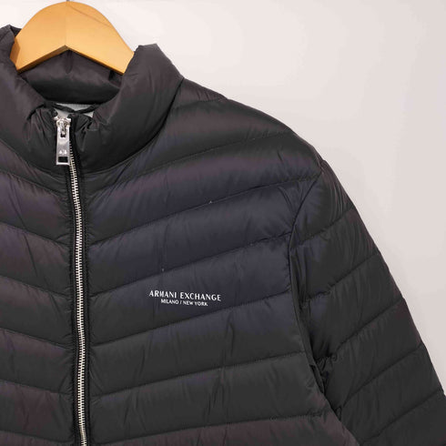 アルマーニエクスチェンジ ARMANI EXCHANGE ポケッタブル ライトダウンジャケット バイアスシームライトダウンジャケット メンズ M