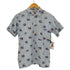 ぺニーズタウンクラフト PENNEYS TOWNCRAFT 総柄 オープンカラーシャツ メンズ import:M