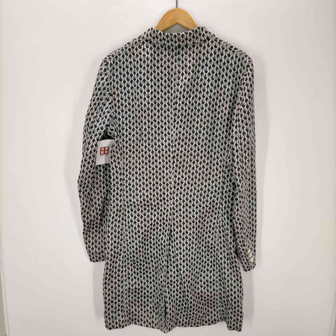 コムデギャルソンオムプリュス COMME des GARCONS HOMME PLUS 12SS チェーン柄3Bロングジャケット メンズ JPN:S