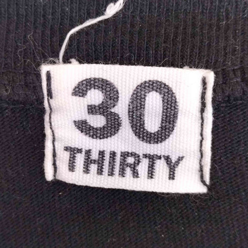 30 THIRTY バックプリントカットソー メンズ L