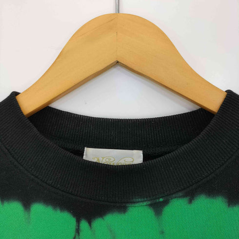 NOWEAR プリントボーダースウェット メンズ M