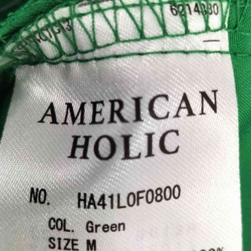 アメリカンホリック AMERICAN HOLIC センタープレスパンツ レディース JPN:M