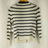 ザラ ZARA DZIANINOWY KARDIGAN ボーダーニットカーディガン レディース import:M