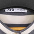 ザラ ZARA DZIANINOWY KARDIGAN ボーダーニットカーディガン レディース import:M