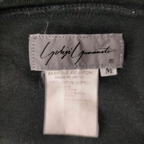 ヨウジヤマモト Yohji Yamamoto 80s 丸文字タグ L/S TEE メンズ JPN:M