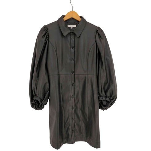 マウジー moussy FAUX LEATHER MINI ONE PIECE フェイクレザーミニワンピース レディース JPN:2