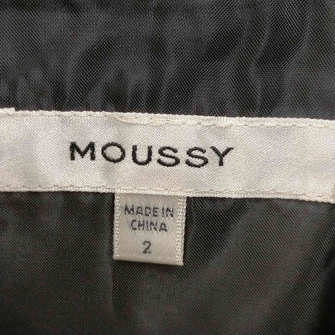 マウジー moussy FAUX LEATHER MINI ONE PIECE フェイクレザーミニワンピース レディース JPN:2