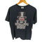 HEAVEN UNDER GROUND USA製 ロカビリー スカル ロゴ プリント S/S Tシャツ メンズ import:S