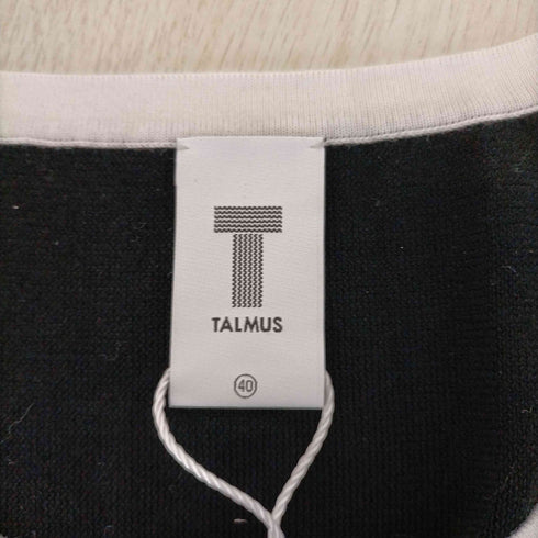 TALMUS サイドベルトデザインノースリーブワンピース レディース 40